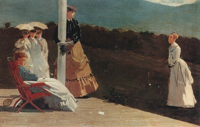 Croquet by Winslow Homer